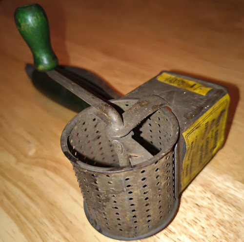 Vintage mouli grater manual - vintage, mouli-grater