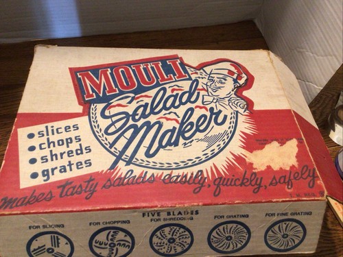 Vintage mouli salad maker - vintage,
