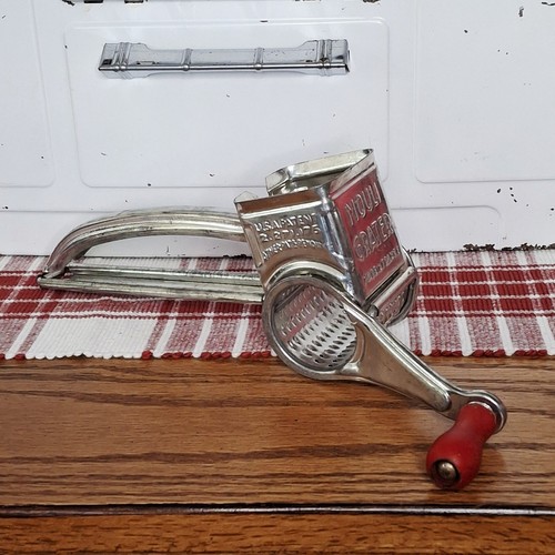 Vintage red mouli rotary - vintage,