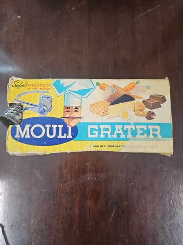 Vintage mouli grater rotary - mouli,