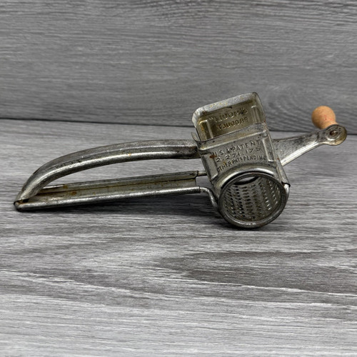 Vtg mouli grater metal hand - vtg,