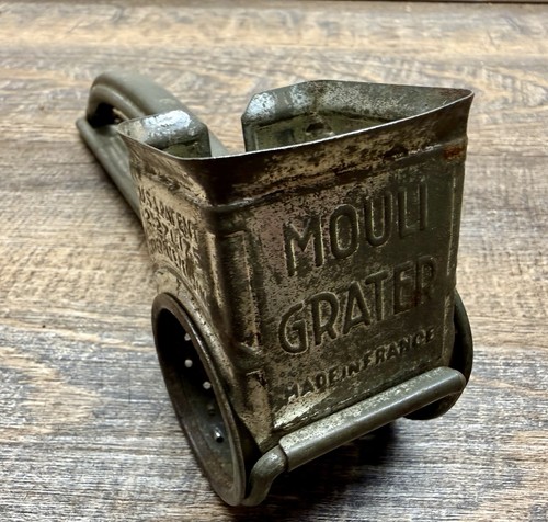 Vintage mouli cheese - mouli, grater