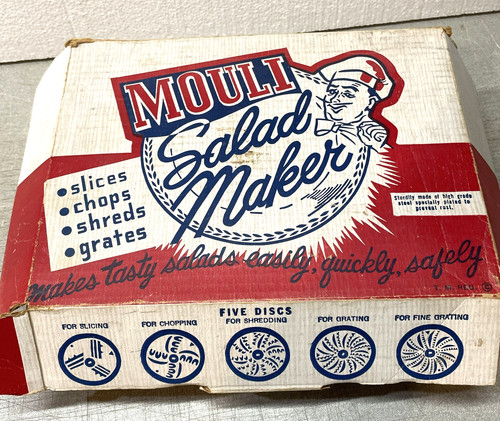 Vintage mouli salad maker - mouli,