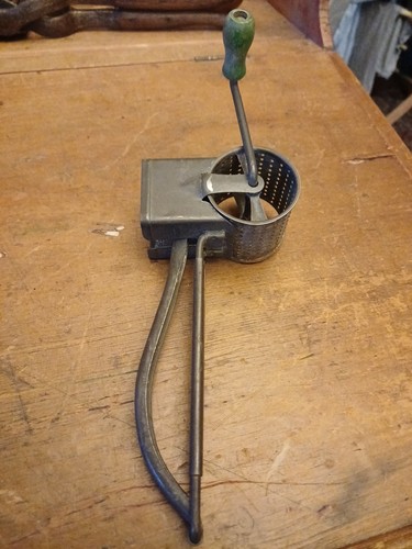 Vintage french mouli hand held - hand,